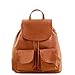 Produktbild Tuscany Leather Seoul Praktischer Rucksack aus Leder Klein Cognac
