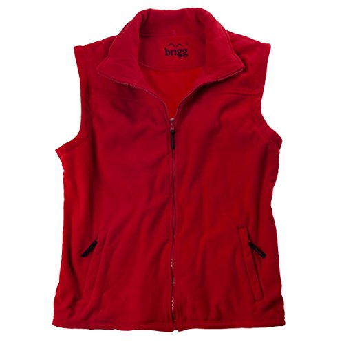 XXL Fleece Weste rot ohne Futter Brigg bergre, XL Gre:7XL XXL Fleece Weste rot ohne Futter Brigg bergre, XL Gre:7XL
