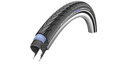 Schwalbe Marathon Plus Rigide Pneu de vélo Mixte Adulte, Noir, 28"-28-622