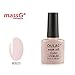 10ml OULAC Nail Gel Shine Gloss Matte Polish Varnish Remover Cleanser Wipes UV Light Required Fast Dry - Barely There