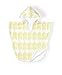 Produktbild ROOMblush Baby Badeponcho Bade Poncho für Kleinkinder Unisex Gelb Federn NEU RBM BP003
