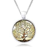 HOCHWERTIG VERARBEITET - unsere einzigartigen Designs werden mit viel Liebe zum Detail in Wien kreiert und sind nur aus hochqualitativen Materialien gefertigt (Edelstahl, Messing, Glas); Größe - 2.8cm, Länge - 60+5cm