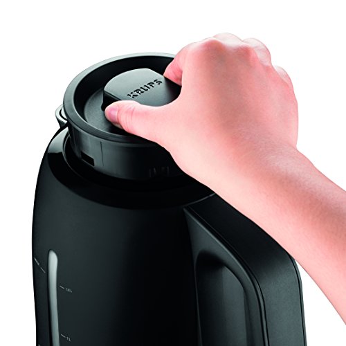 Krups BW2448 Wasserkocher Pro Aroma, 1,6 L, 2,400 W mit beleuchtetem Ein-/Ausschalter, schwarz - 6