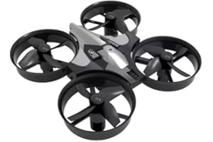 GENERIC GPS SUPPLY Mini Drone, 360° Flip & Roll Toy Drone with Protected Fan Blades, Speed Adjustment, One-button Return Home, Lightweight Indoor Drone, Gift for all family (Black)