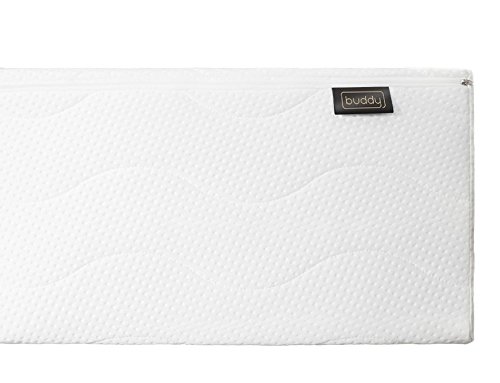 buddy wave Nackenkissen 60×33 höhenverstellbar, ergonomisches Gel Kopfkissen für Rückenschläfer und Seitenschläfer, entspannt Nacken, Rücken und HWS, Nackenstützkissen mit Gelschaum - 5