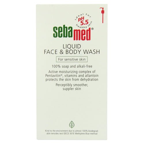 Sebamed Liquid Face and Body Wash Pump Pot 1000ml