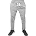 Produktbild Cargohose Herren Sporthose Hose Running Gym Pants Denim Joggerhose Trainingshose Jogger Fitness Sport Outdoor wanderhose Fitnesshose Sweatpants Jogginghose Männer Loose Hose Baumwollmischung LMMVP (M, Grau)