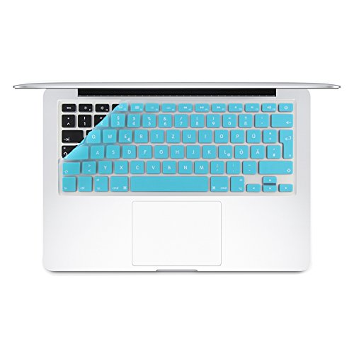 i-Buy Matte Gummierte Harte Schutzh  lle H  lle f  r Apple Macbook Air 13   13 3 Zoll    Schutzfolie   Silikon Tastaturschutz   Anti-Staub-Stecker - T