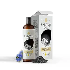 Skin Routines 100% Pure, Natural, Extra Virgin & Cold Pressed Kalonji Carrier Oil ? Nigella Sativa Oil ? Black Seed Oil | Ideal for Hair Growth and Skin Care | Best Source of Natural Thymoquinone | For Hair Fall and Dandruff Control | For Intense scalp Repair and Nourishment | Boosting Immunity | Helps in Premature Greying of Hair | For Hair, Skin and Direct Consumption (Edible & Food Grade)200 ml