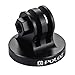 Price comparison product image Prevently New Durable Lightweight PULUZ CNC Camcorder Tripod Mount Adapter + Screw For GoPro HERO 6 5 4 3/3 2 1 (Black)