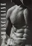 Masculine 2020 - Men - Männer - Bildkalender (34 x 50) - schwarz-weiß - Erotikkalender - Wandkalender by