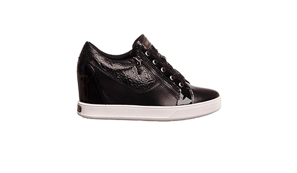 Guess Scarpe Donna Sneaker Zeppa Interna MOD. Finna Colore Nero D18GU16 :  Amazon.it: Scarpe e borse