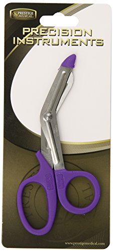 Prestige 5.5 inch Nurses Utility Scissors with Handles - Purple