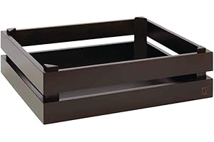 APS Superbox Buffet Crate Black GN1/2 290(W) x 350(L) mm | 11 2/3 x 13 3/4"