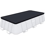 Bestway 58232 Telo di Copertura per Piscina Fuori Terra Rettangolare da 404 x 201 x 100 cm e 412 x 201 x 122 cm