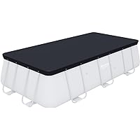 Bestway 58232 Telo di Copertura per Piscina Fuori Terra Rettangolare da 404 x 201 x 100 cm e 412 x 201 x 122 cm