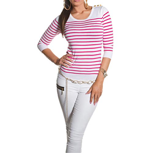 Ediva Pull Pull Femme Gris Gris Sm Rose Sm - 