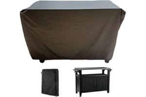 Gicov Prep - Funda de mesa XL de 52 pulgadas portátil para Keter Unity impermeable, resistente, resistente a los rayos UV, transpirable, protección para todo tipo de clima