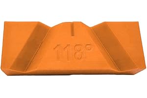 Sisinkal Guida per affilare punte da trapano, strumento manuale per smerigliatrice da banco, ripristino dell'angolo di 118° e 135°, per affilatrice di precisione, per utensili elettrici, attrezzature