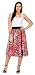 Multi Color paisley Panel Crepe Skirt RS.550.00