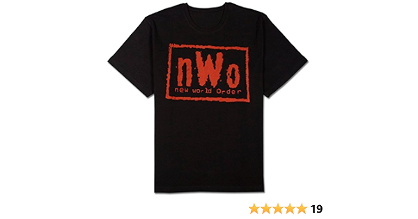 World Order Red Ink Black T-shirt 