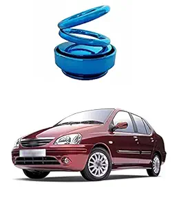 PRIKNIK Solar Energy Rotating Car Perfume with Long Lasting Organic Fragrance, Feel-Good Premium Car Air freshener Compatible with Tata Indigo CS