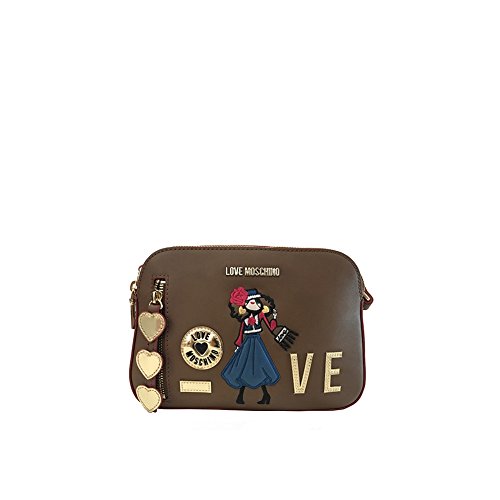Preisvergleich Produktbild Borsa a Tracolla con Disegni / Love Moschino / JC4305PP04KM0A17A-CAMMELLO