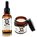Produktbild 100% Natürliches Bart Balm und Premium Bart Öl | Für Tiefe Konditionierung, natürliches Styling, Hautpflege & Haarwuchs Set | Urban Nomads Co. Maskulin, Zitrus, Ingwer, Kamille, holzige Vanille, nussigen und sauberen Duft – 30ml & 60ml