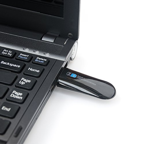 iFun4U Dualband WLAN Bluetooth 4.0 USB AC Adapter (5.8/433mbps + 2,4G/150Mbps) für PC/Mac - 3