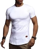  OPTIMALE PASSFORM: Das Herren Kurzarm-Shirt passt sich ihrem Körper durch einen taillierten Schnitt optimal an. Das zeitlose Design des Sommer-Shirts sieht extrem modern und stylisch zugleich aus