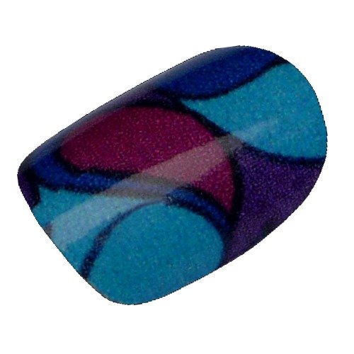 Chix Nails Nail Wraps Paisley 60's Flowers Fingers Toes Vinyl Foils Beauty Minx Style Floral