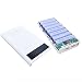 Produktbild samLIKE 5 V 2.1A 2 USB 7 X 18650 DIY Mobile Energienbank Fall Kit Ladegerät Box Fall (weiß)
