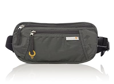 yadeno Ceinture de voyage,ultra léger. Protégez votre argent et vos pièces d'identité, dissimulé sous les Vêtements. Protégé à RFID. Pour la marche, la course et les voyages en toute sécurité. Garanti à vie