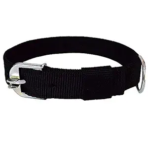 Sage Square Adjustable Double Strip Collar for Medium Dog / Cat / Puppy / Kitten (Random Color) (1.25 Inches)