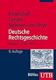 Image de Deutsche Rechtsgeschichte, Bd. 2: Band. 2: 1250-1650