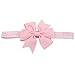 EFE 20PCS Baby Girls Grosgrain Ribbon Bow Headband Newborn Toddlers Elastic Hair bow Headdress