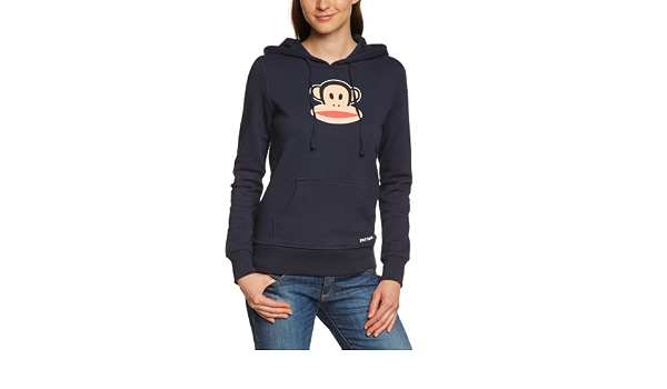 Paul Frank Sweatshirt Julius Head Hoodie Felpa con Cappuccio Donna :  Abbigliamento