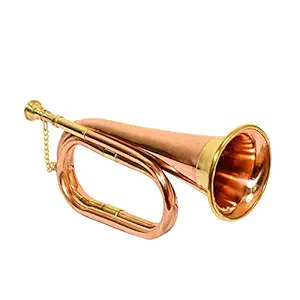 Music World MUSIQAA JAHAN Bugle Copper/Brass to Play