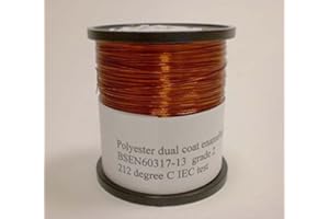 SCIENTIFIC WIRE COMPANY ENAMELLED COPPER WINDING WIRE 0.75mm DIAMETER - 500grams HIGH TEMP