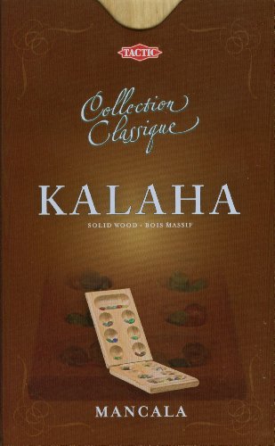 Tactic Games Classic Collection: Kalaha Mancala - Wooden