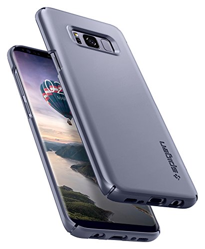 Spigen Funda Galaxy S8 Carcasa Thin Fit Revestimiento de Acabado Mate de Primera Calidad para Galaxy S8 2017 - Orqu dea Gris reviews Spigen Funda Galaxy S8 Carcasa Thin Fit Revestimiento de Acabado Mate de Primera Calidad para Galaxy S8 2017 - Orqu dea Gris