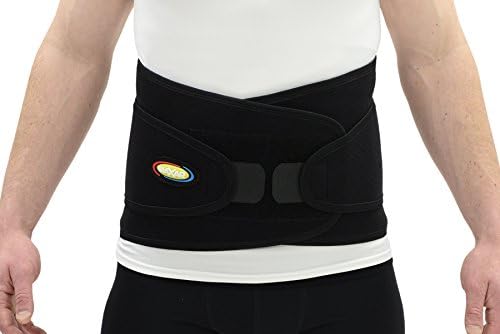 MAXAR NWA-152 BL Medium Airprene Sport Belt Breathable Neoprene Lumbo-Sacral Support