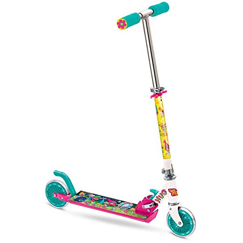 Preisvergleich Produktbild Kinder-Scooter 2 Rollen aus Metall die Trolle Abenteuer