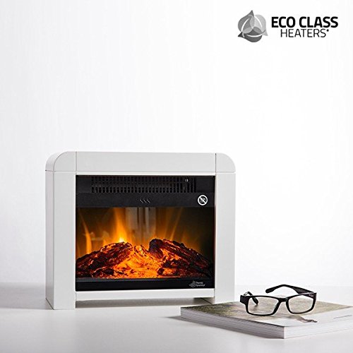 Thermic Dynamics Eco Class Heaters EF Estufa Eléctrica de Mica, Blanco, 33x28x16 cm