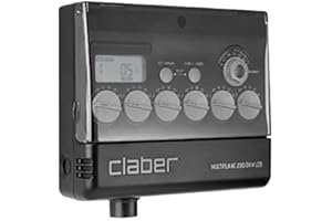 Claber D80580000 - Programador multipla con display corriente alterna 220/24v