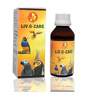Pet Care International (PCI) Liv-O-Care to Help Detoxify Liver System for Healthy Bird Healthcare (100ml)