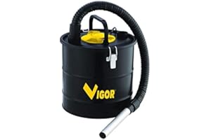 Vigor Aspir-El 600 Bidone Aspiracenere, 15 l, 600 W