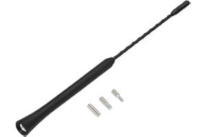 XZANTE Coche Radio Universal Flexible Anti Ruido Abeja - Picadura Aéreo Aire Antena Aérea