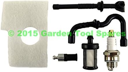 SERVICE KIT - AIR FUEL OIL PIPE HOSE LINE FILTER SPARK PLUG - TO FIT STIHL CHAINSAW 017 018 MS170 MS180
