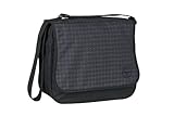 Lässig Basic Messenger Bag Wickeltasche/Babytasche inkl. Wickelzubehör, Comb black